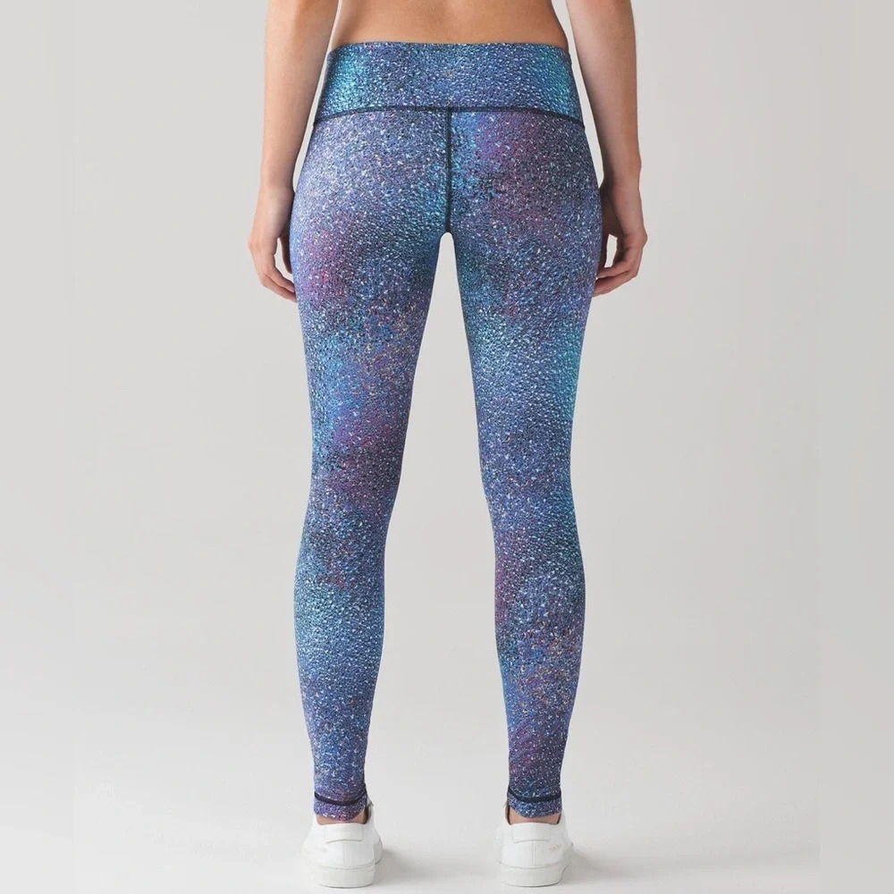 Lululemon Wunder Under Pant III Strive Multi 8